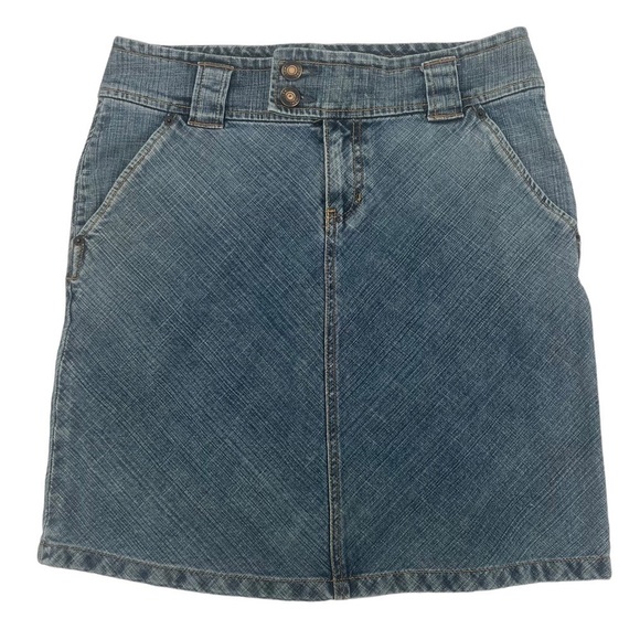 GAP Midi Stretch Jean Skirt Size 6 Women’s - Picture 1 of 7